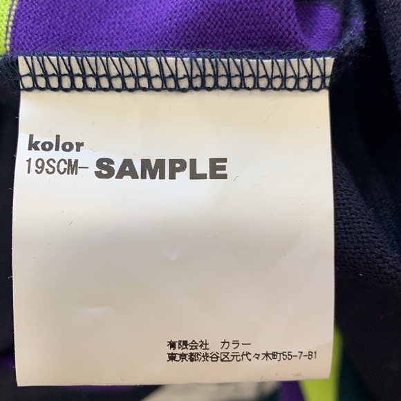 Rare “SAMPLE” KOLOR japan tee - Picture 7 of 7